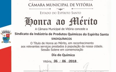 Sindiquímicos recebe Títulos de Honra ao Mérito