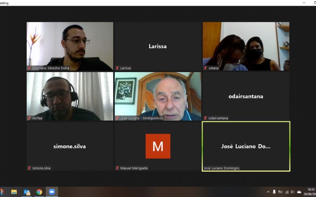 Sindicato patronal Sindiquímicos e laboral Sintiqs, fecham acordo coletivo de trabalho para o período 2021/2023