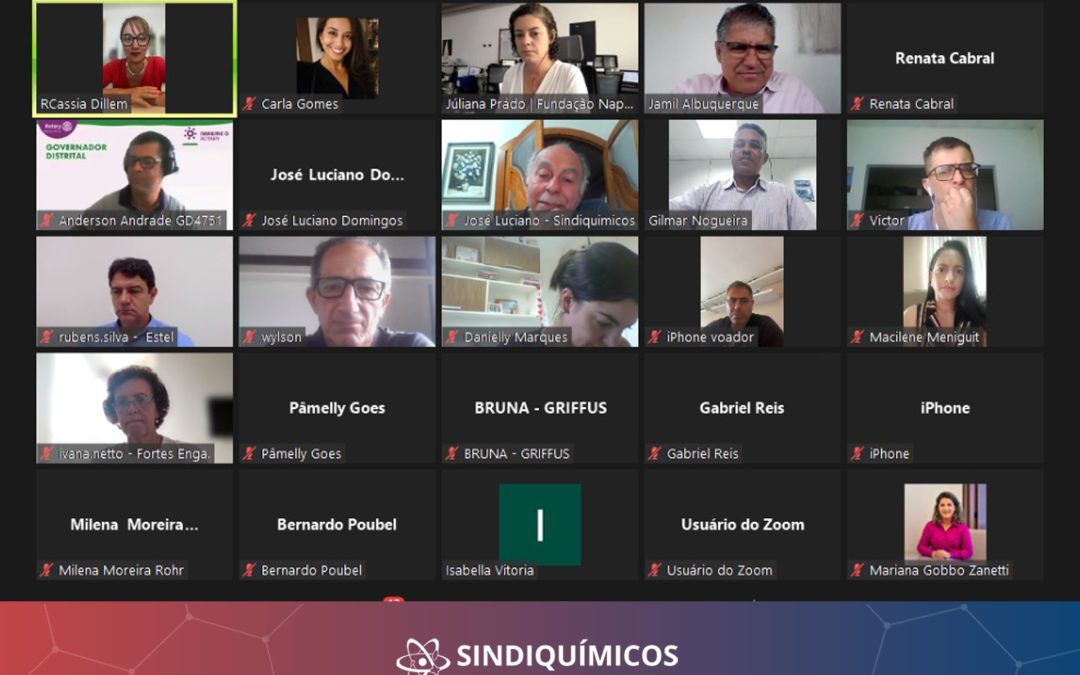 Sindiquímicos participa da Palestra Cultura e Crescimento com Jamil Albuquerque